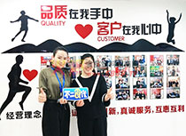 客戶合影