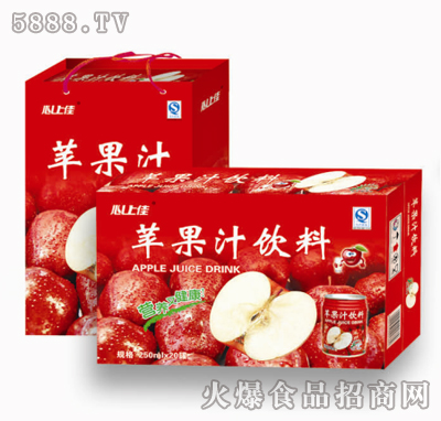 心上佳蘋(píng)果汁手提袋