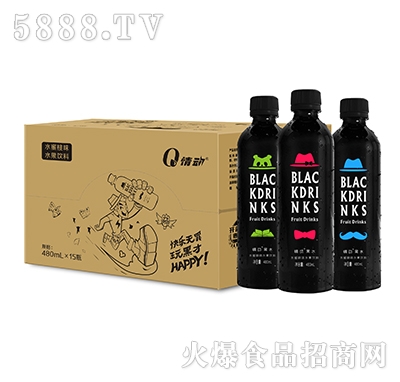 情動黑水水蜜桃水果味480mlx15瓶