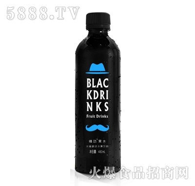 情動黑水水蜜桃味水果飲料480ml