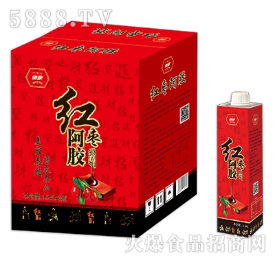 情動紅棗阿膠飲料1.58LX6盒