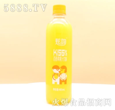 炫吻百香果果汁飲料480ml