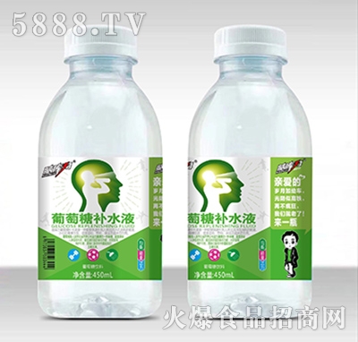 腦庫(kù)力葡萄糖補(bǔ)水液飲料450ml瓶裝