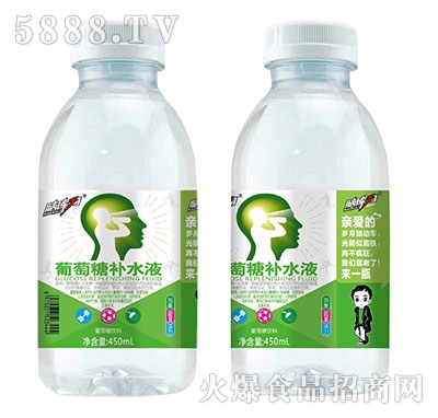 腦庫(kù)力葡萄糖補(bǔ)水液瓶裝450ml