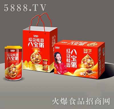百世樂紅豆桂圓八寶粥箱