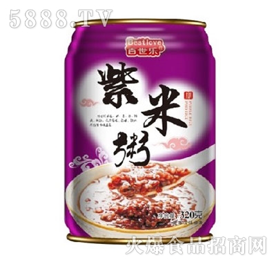 百世樂紫米粥320g