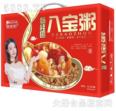 百世樂新桂圓八寶粥箱