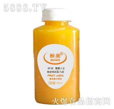 醉奧復(fù)合芒果果汁飲料350ml