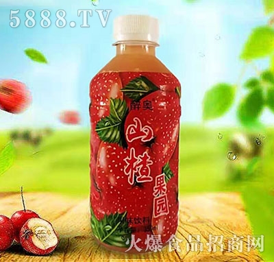 醉奧山楂果園果味飲料350ml