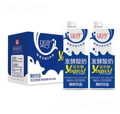 口口淳發(fā)酵酸奶600mlX15
