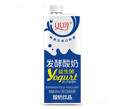 口口淳發(fā)酵酸奶600ml