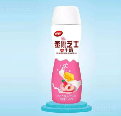 情動蜜桃芝士乳酸菌發(fā)酵風(fēng)味飲料500ml