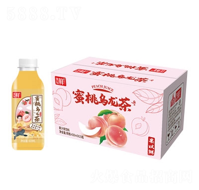 果以鮮蜜桃烏龍茶420mlX15