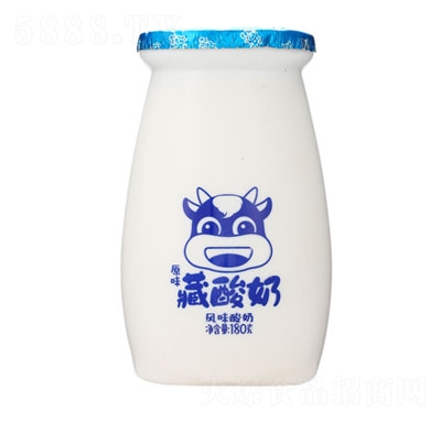 牧牛莊園原味藏酸奶風(fēng)味酸奶180g