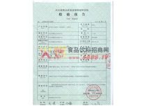 檢驗報告