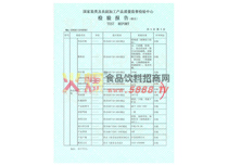 檢驗報告