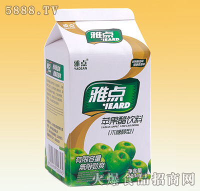 雅點(diǎn)蘋果醋480ml