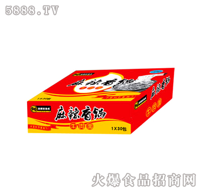 1x30包麻辣香鍋牛肉面
