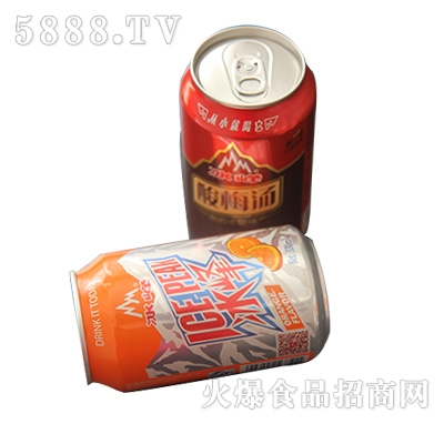 冰峰橙味汽水330ml