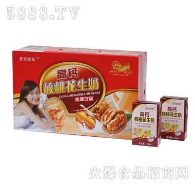 S04麥克維斯高鈣核桃花生奶規(guī)格1-24-250ml