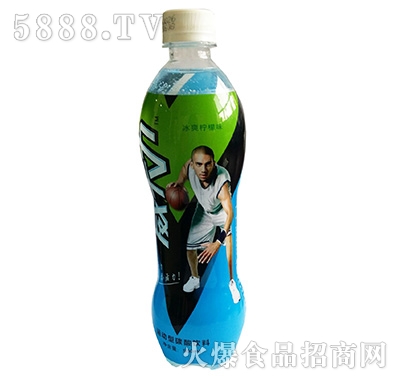 威卡力運(yùn)動(dòng)型碳酸飲料冰爽檸檬味500mlx24瓶