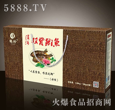 鶴珍雙背鯽魚180gx6袋