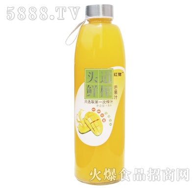 紅鷺頭道鮮榨芒果汁1.5L