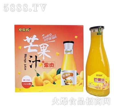 歡樂吟芒果汁1.5Lx6瓶