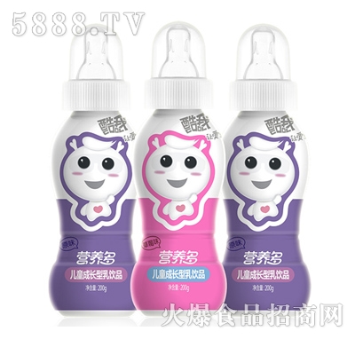 酷我營(yíng)養(yǎng)多成長(zhǎng)型乳飲品草莓味200g