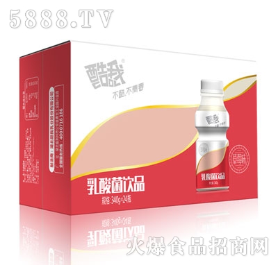飲料代理酷我乳酸菌飲品飲料340ml乳酸菌