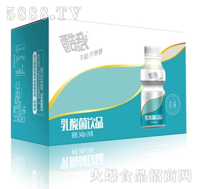 飲料代理酷我乳酸菌飲品飲料340ml