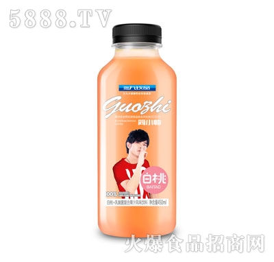 三九飲品簡(jiǎn)小帥白桃乳酸菌復(fù)合果汁飲料450ml