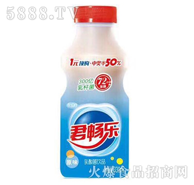 歡樂吟君暢樂乳酸菌原味330ml