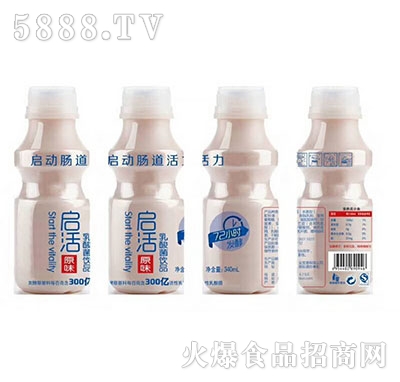 啟活乳酸菌原味340ml