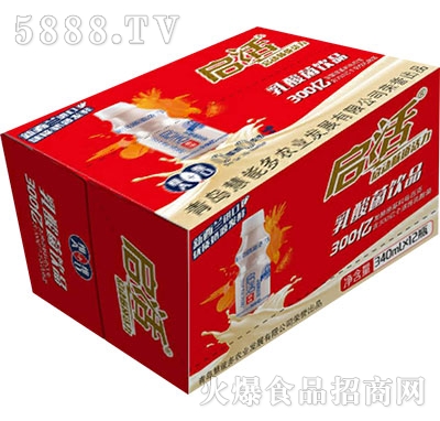 啟活乳酸菌原味340mlx12瓶