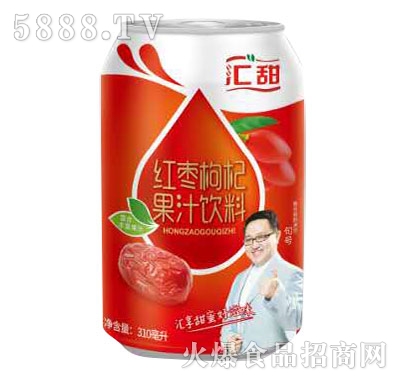 匯甜紅棗枸杞果汁飲料310ml