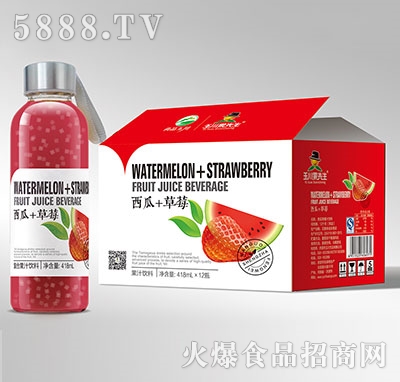 418ml×12果先生水杯西瓜草莓汁飲料