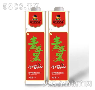 1.5L×6玉川果先生保鮮屋青蘋果果汁飲料