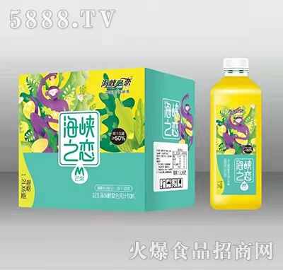 海峽之戀芒果益生菌發(fā)酵復合果汁飲料1.2Lx6瓶