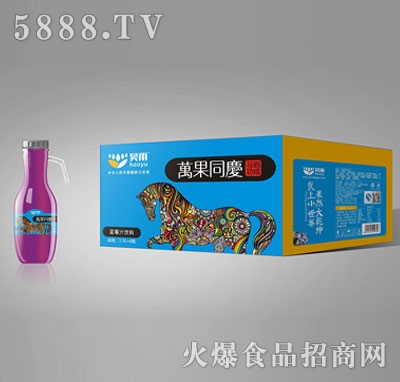 昊雨藍莓汁飲料1.5LX6