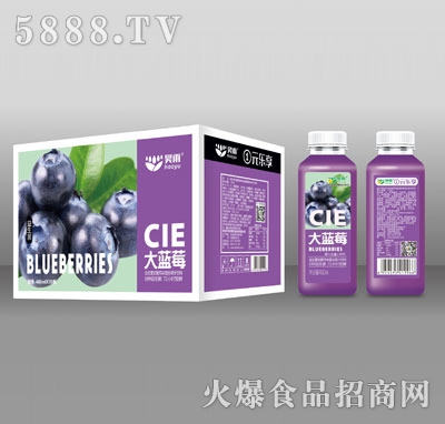 昊雨益生菌發(fā)酵藍莓果汁飲料460mlX15