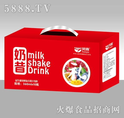昊雨奶昔益生菌發(fā)酵復合果汁飲料（禮盒）