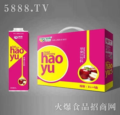 昊雨蘋果汁飲料（禮盒）
