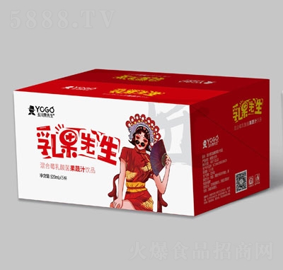 乳果先森混合莓乳酸菌果蔬汁飲品（箱）