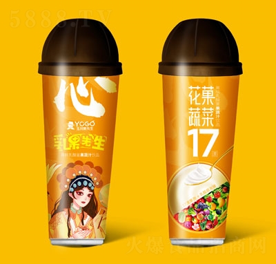 乳果先森黃桃乳酸菌果蔬汁飲品