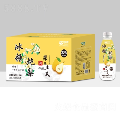 昊雨冰糖燉梨果汁飲料420mlX15