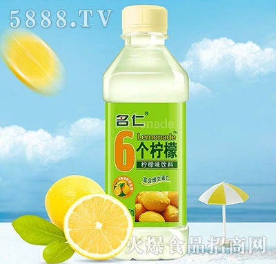 名仁6個(gè)檸檬果味飲料