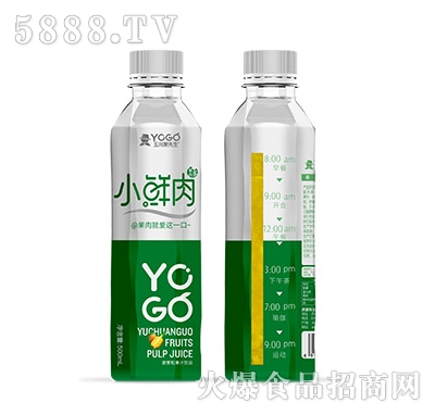 小鮮肉500ml菠蘿粒果汁飲品