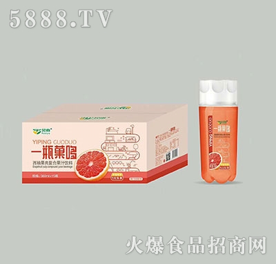 昊雨西柚果肉復合果汁飲料360ml×15瓶