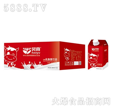 昊雨芒果乳酸菌飲品500ml×12瓶